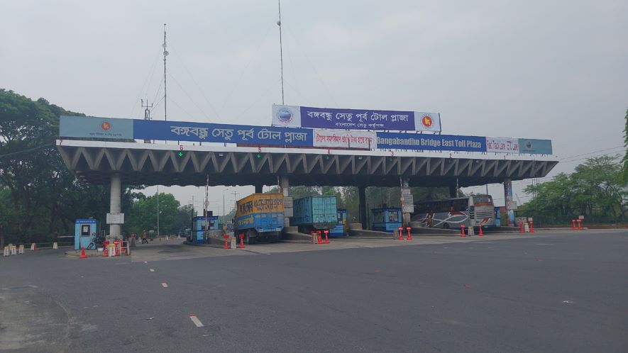 যমুনা সেতু দিয়ে ২৪ ঘণ্টায় ২ কোটি ৫৭ লাখ টাকার টোল আদায়